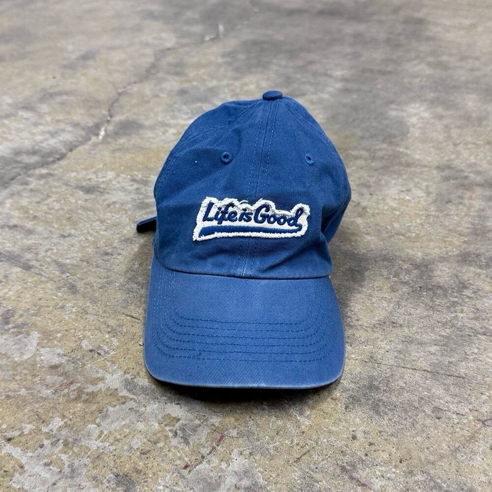 Life is good embroidered casual hat